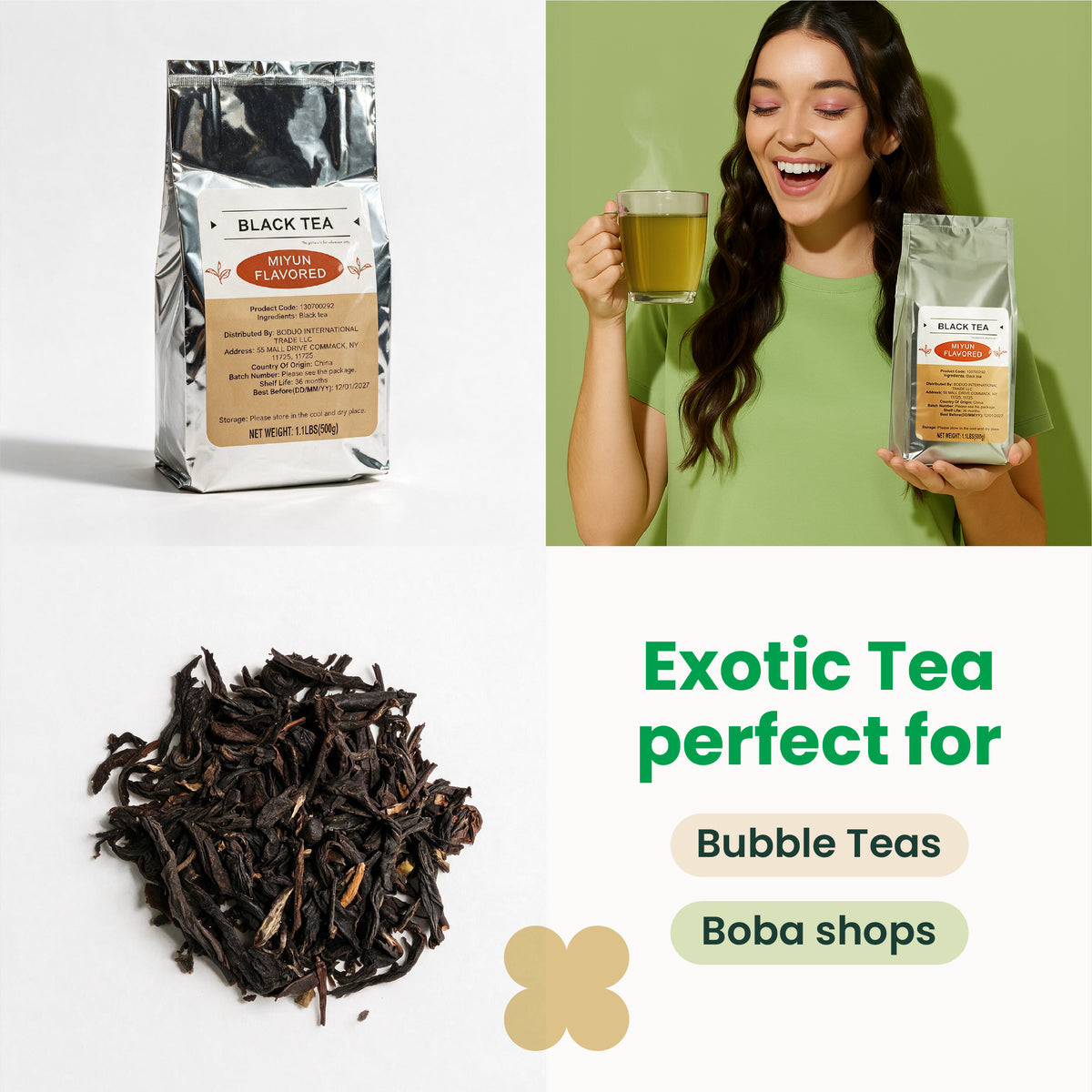 Miyun Black Tea Leaves | Boduo | 1.1 LB