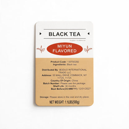 Miyun Black Tea Leaves | Boduo | 1.1 LB