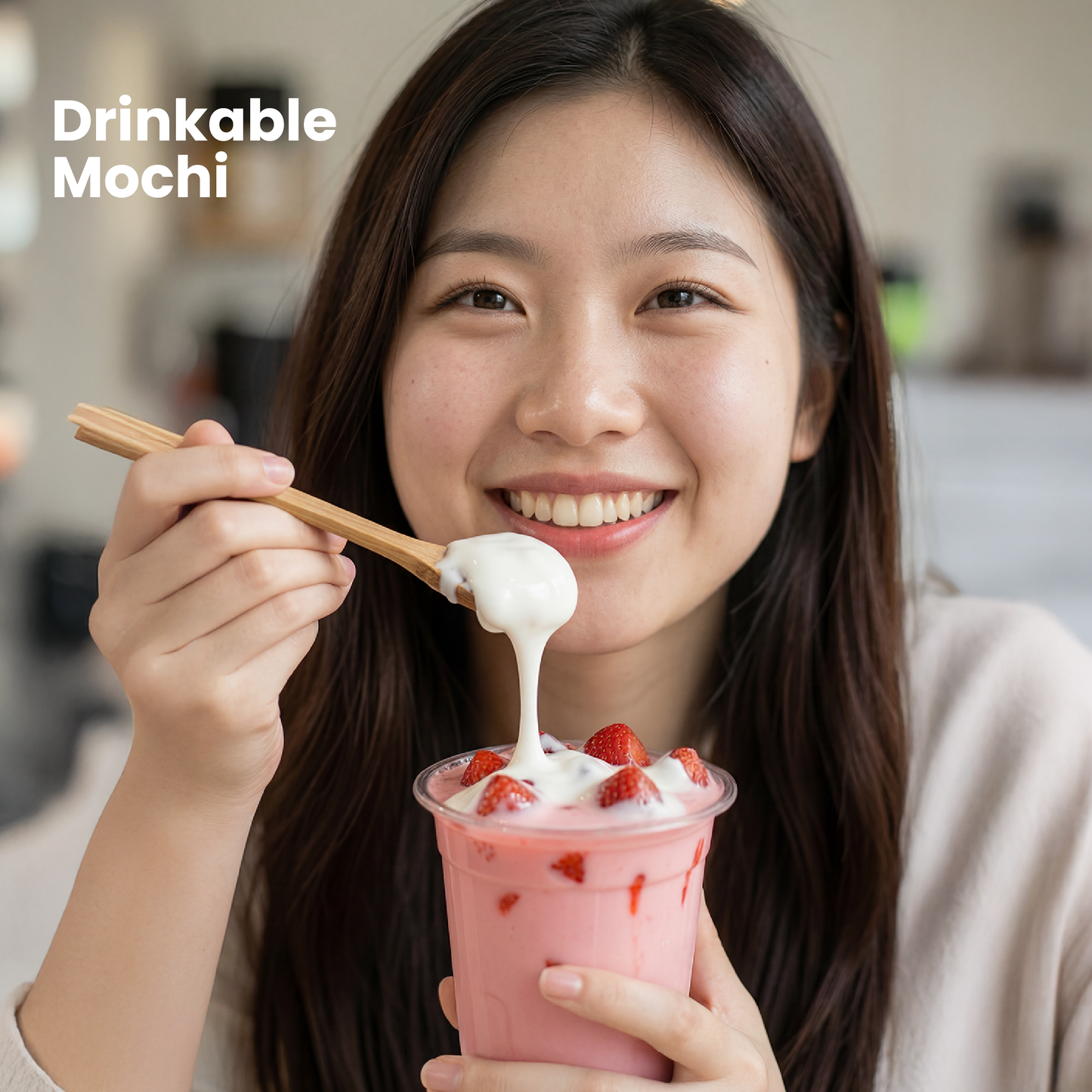 Mochi Mix Powder | Stretchy Drinkable Mochi | 2.2 LB