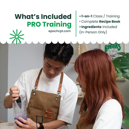 Bubble Tea Training Class | PROFESSIONAL