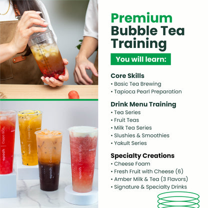 Bubble Tea Training Class | PRO Level