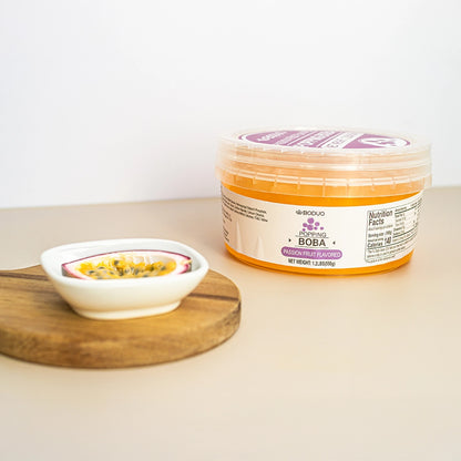 Passion Fruit Popping Boba | 1.2 LB (550G)