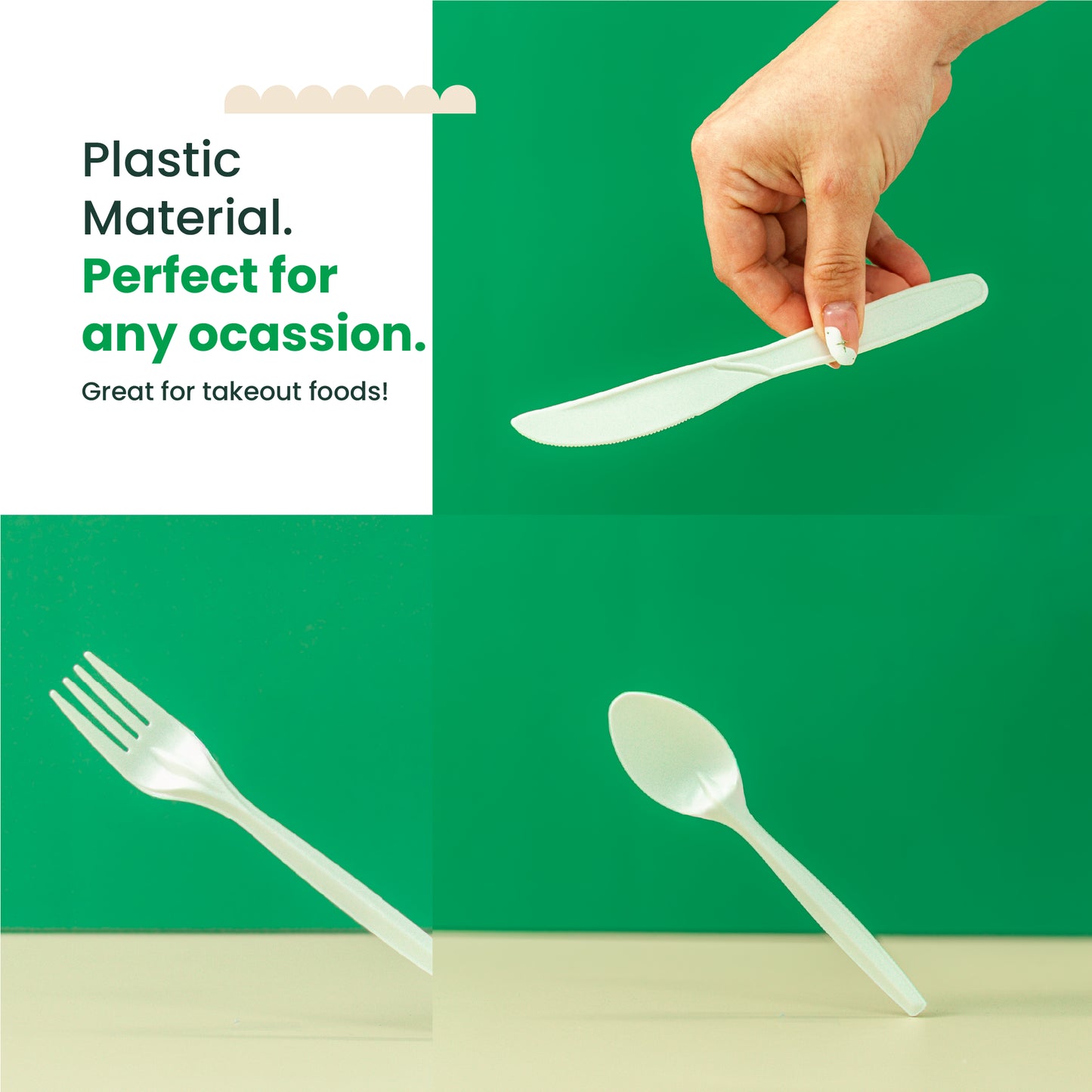 4-Pack White Wrapped Plastic Cutlery Set with Napkin | 250 Sets
