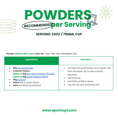 Jasmine Light Milk Tea Powder | 2.2 LB
