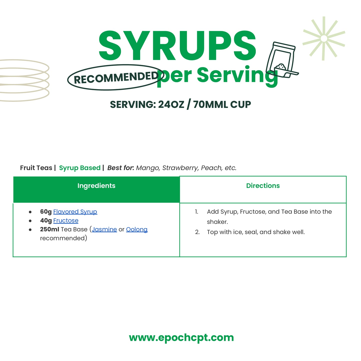 Mango Concentrated Syrup | 2 L