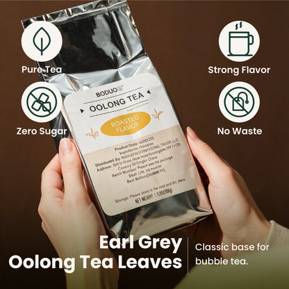 Roasted Oolong Tea Leaves | Boduo | 1.1 LB