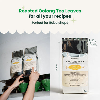 Roasted Oolong Tea Leaves | Boduo | 1.1 LB