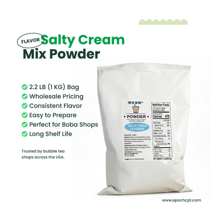 Salty Cream Milk Tea Powder | 2.2. LB