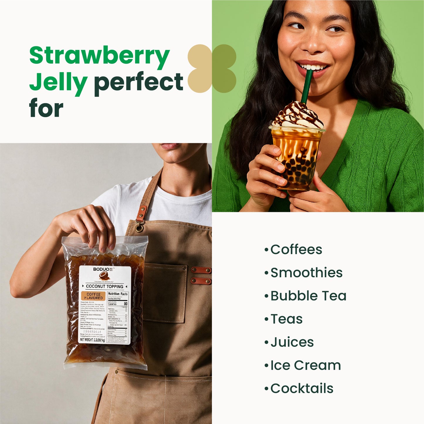 Strawberry Jelly Topping | 2.2 LB