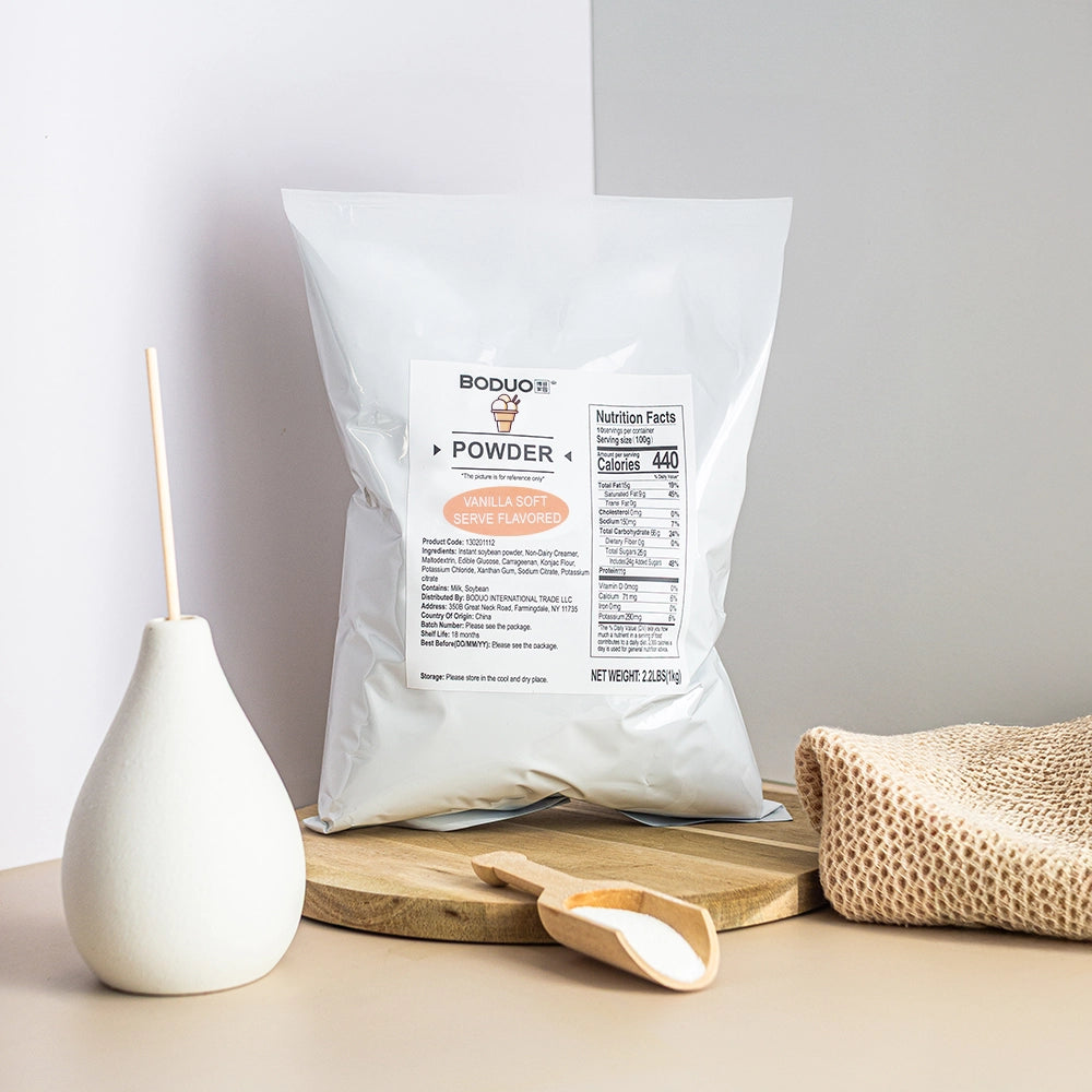 Vanilla Soft Serve Powder | Ice Cream Mix Powder for Soft Serve Machines | 2.2 LB