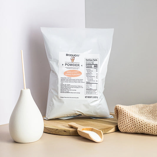 Vanilla Soft Serve Powder | Ice Cream Mix Powder for Soft Serve Machines | 2.2 LB