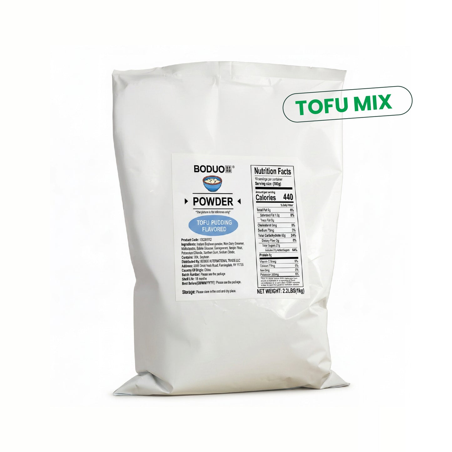 Tofu Pudding Powder | Dessert Powder Mix | 2.2 LB