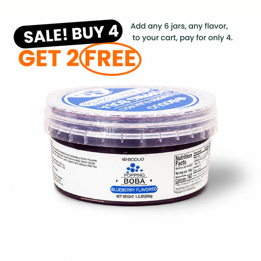 Blueberry Popping Boba | 1.2 LB (550G)