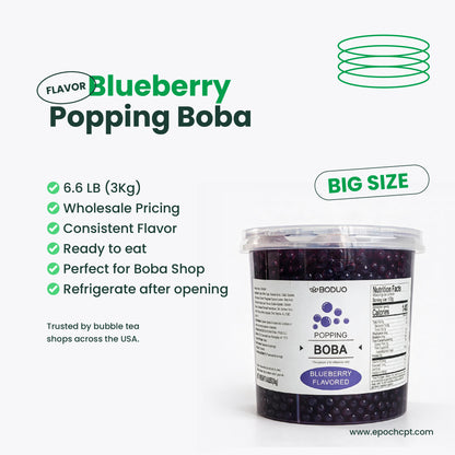 Blueberry Popping Boba | 6.6 LB