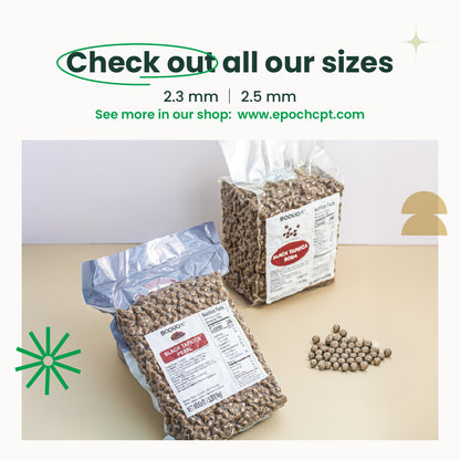 Tapioca Pearls 2.3 MM | 2.2 LB
