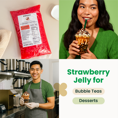 Strawberry Jelly Topping | 2.2 LB