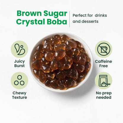 Brown Sugar Crystal Boba | 4.4 LB