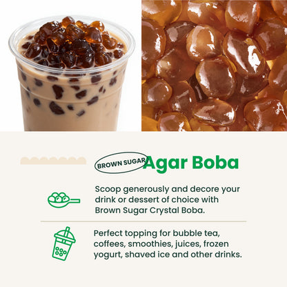 Brown Sugar Crystal Boba | 4.4 LB