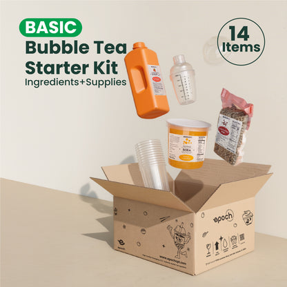 Bubble Tea Starter Kit | BASIC | 14 Items
