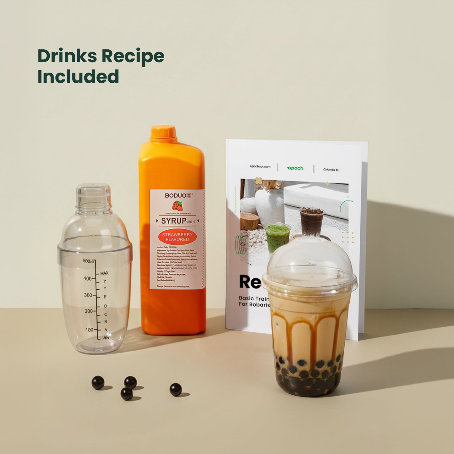 Bubble Tea Starter Kit | BASIC | 14 Items