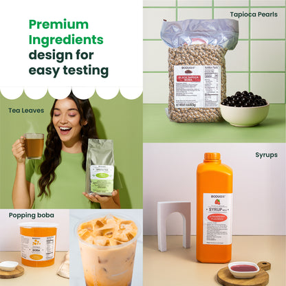 Bubble Tea Starter Kit | BASIC | 14 Items