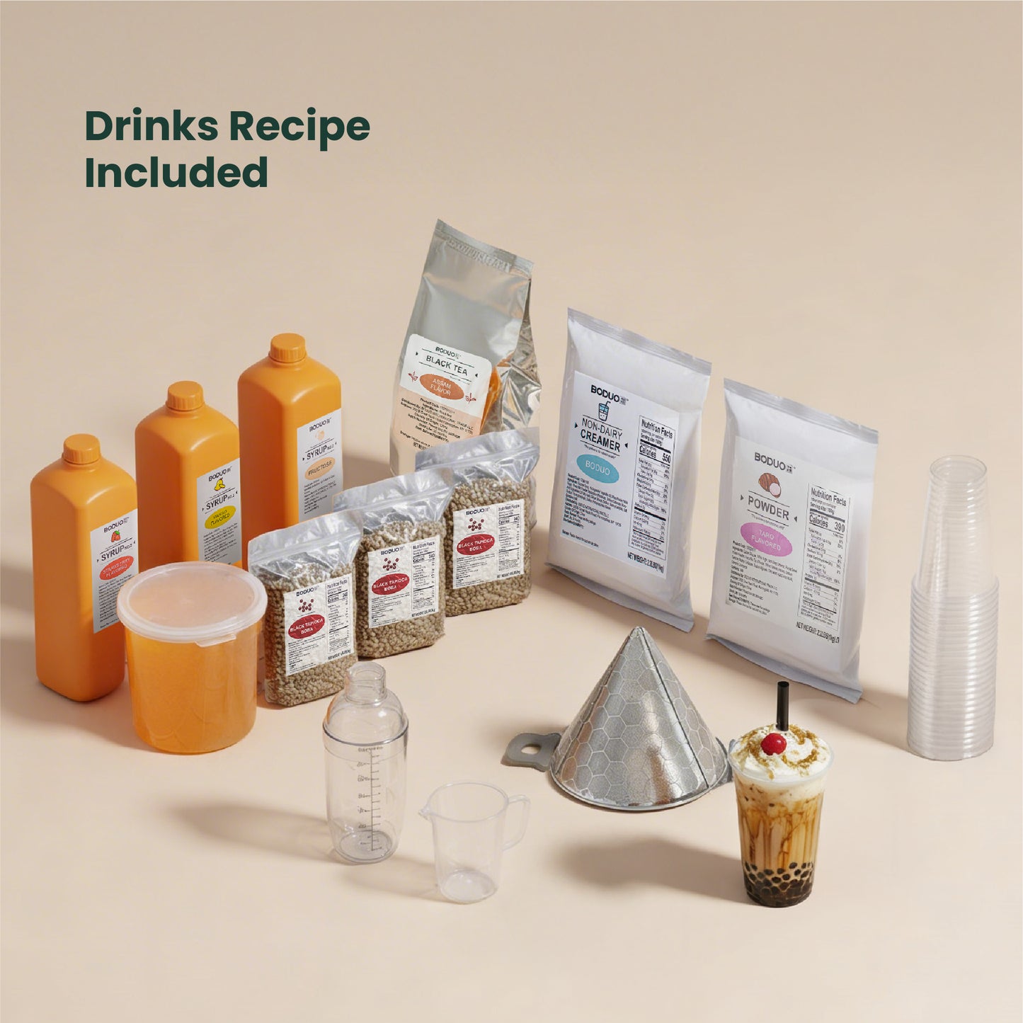 Bubble Tea Starter Kit | PRO | 23 Items