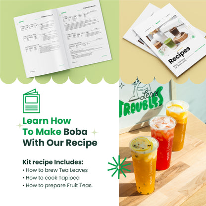 Bubble Tea Starter Kit | PRO | 23 Items