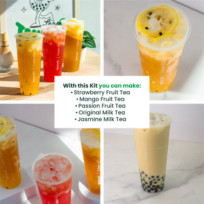 Bubble Tea Starter Kit | STANDARD | 25 Items