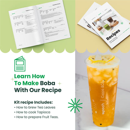 Bubble Tea Starter Kit | STANDARD | 25 Items