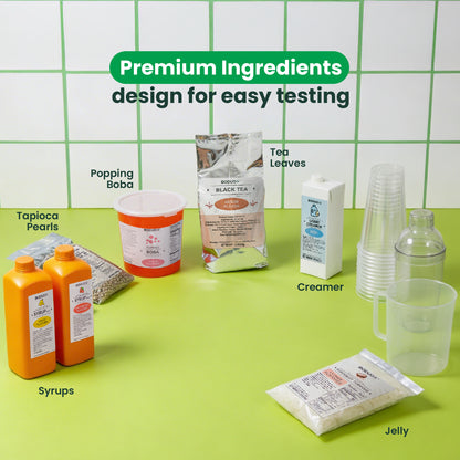 Bubble Tea Starter Kit | STANDARD | 25 Items