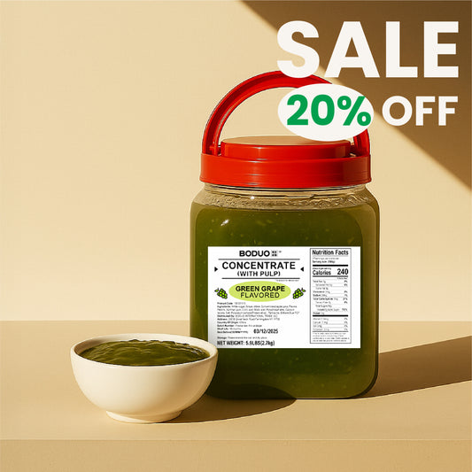 Green Grape Fruit Jam | Smoothie Paste | 5.9 LB