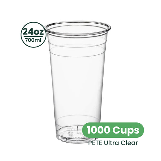 24oz | 98mm | PETE Ultra Clear Cup  | 1000 pcs