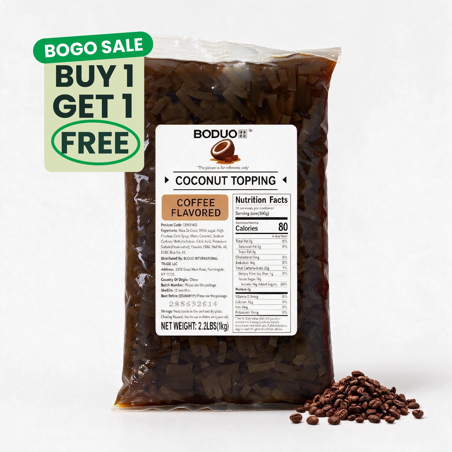 Coffee Jelly Topping | 2.2 LB