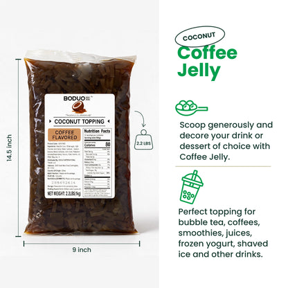 Coffee Jelly Topping | 2.2 LB