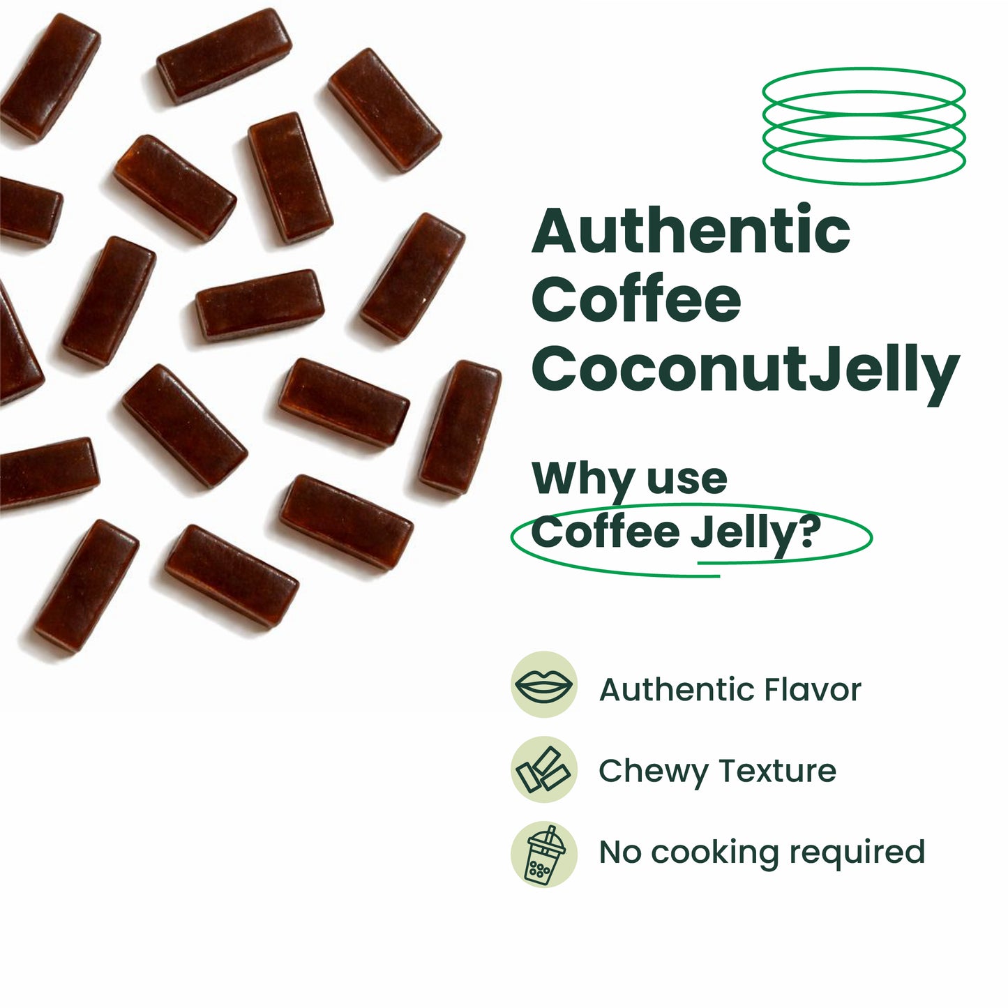 Coffee Jelly Topping | 2.2 LB
