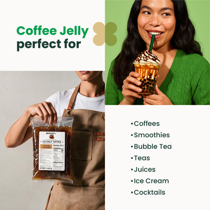 Coffee Jelly Topping | 2.2 LB