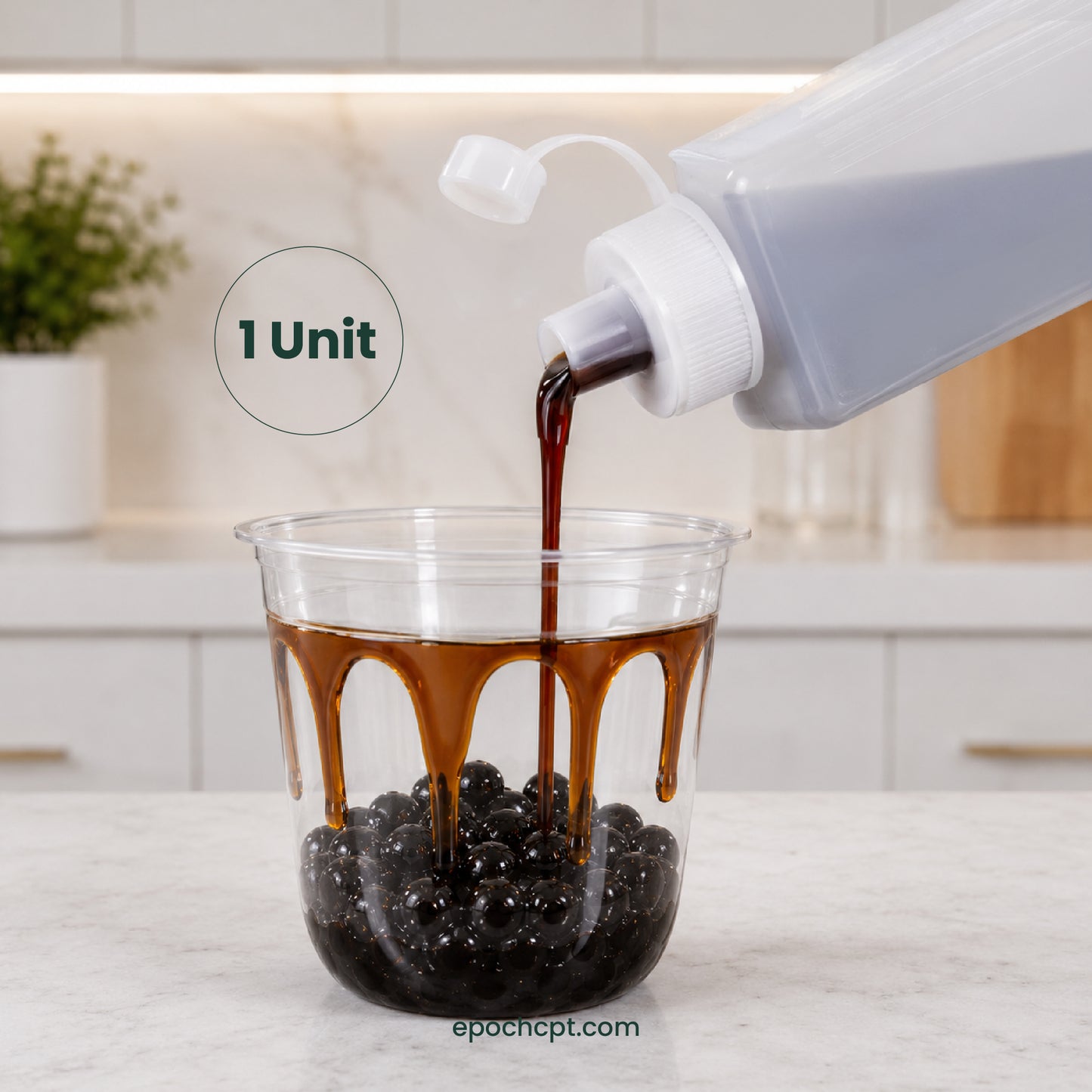 800ml Large Squeeze Bottle Wide Mouth | HDPE Dispensing  Squeeze Bottle for Sauces, Syrups &  Condiments |  1 Unit