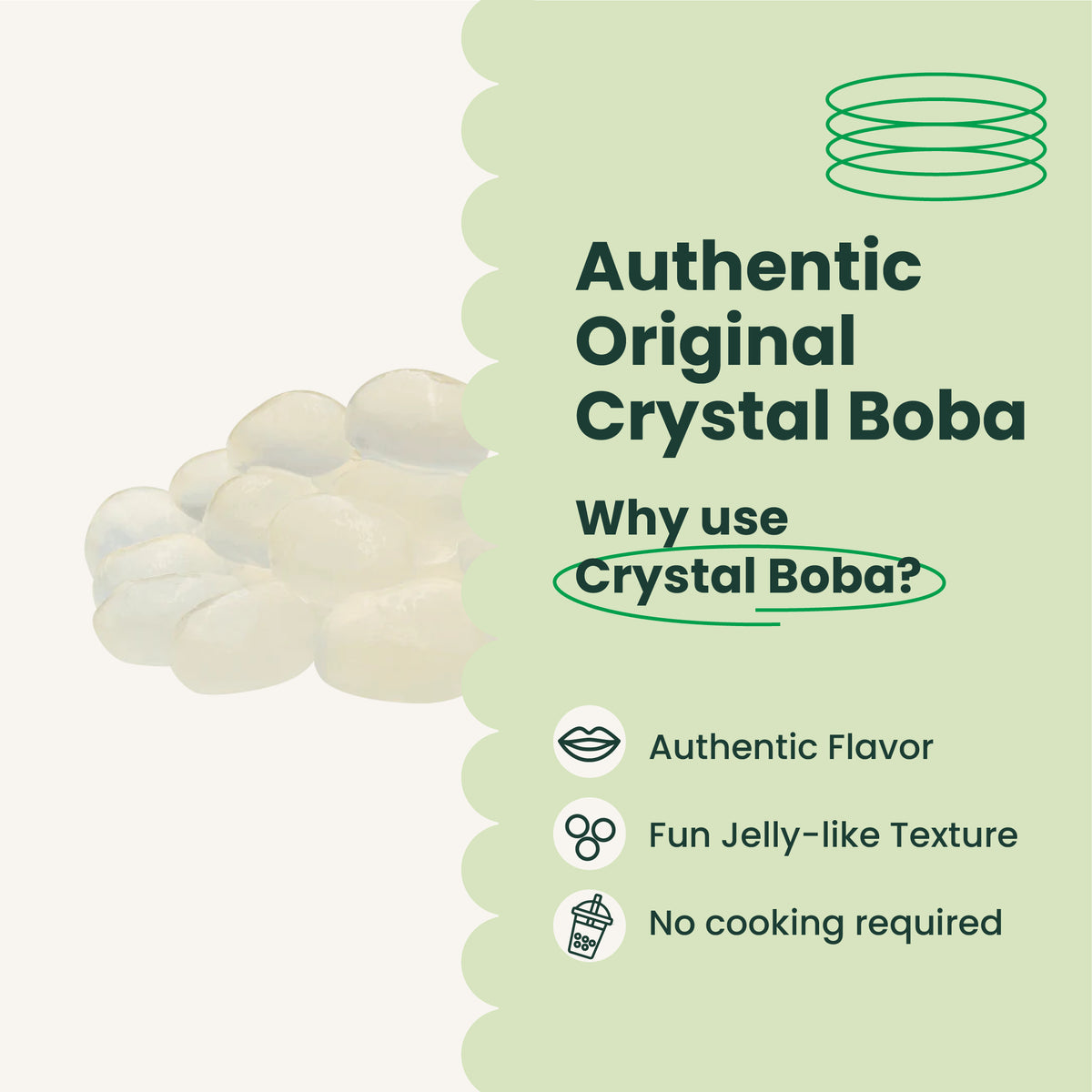 Original Crystal Boba | Boduo | 4.4 LB