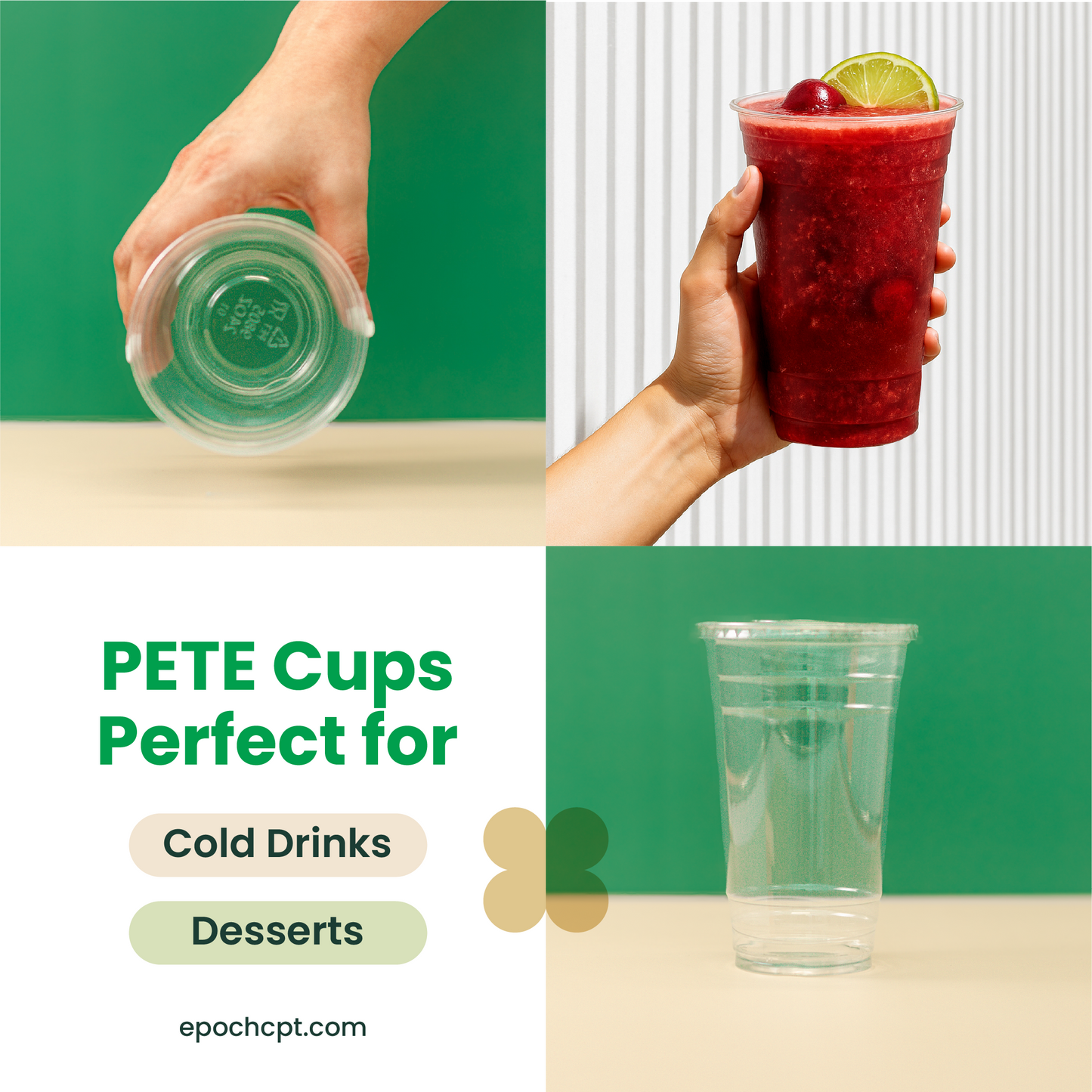 24oz | 98mm | PETE Ultra Clear Cup  | 1000 pcs