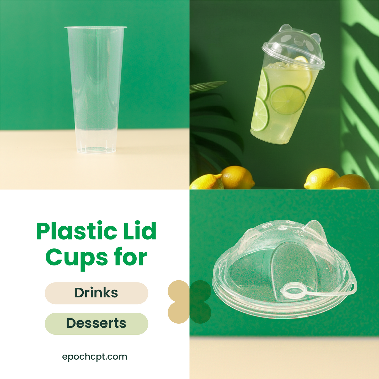 90mm | Bear Lid for Plastic Cups | 500 pcs  |  Cute Valentine's Lid For Cup