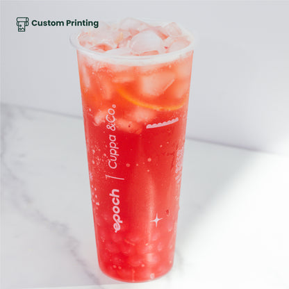 Custom Printing | A-Shape Plastic Hard Cups | 90mm