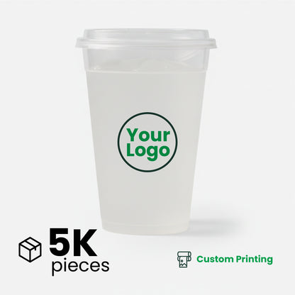 34oz | A-Shape | Clear Plastic Cup | 119mm | Large Drink Cup | 500pcs