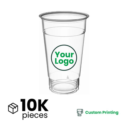 20oz  | 98mm | PETE Ultra Clear Cup  | 1000 pcs