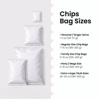 Chips Bag | Snacks Bag | Custom Size & Material