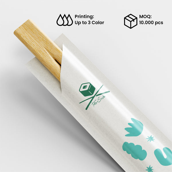 Chopsticks Wraps | Custom Shape