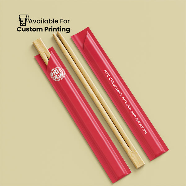 Chopsticks Wraps | Custom Shape