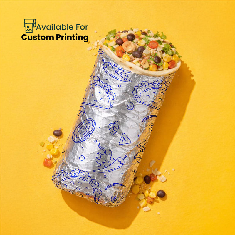 Insulated Foil Wraps for Food | 12" x 15