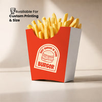 French Fry Container/ Holder | Custom Size