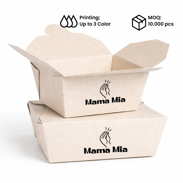 Paper Kraft | Food Containers | Custom Material