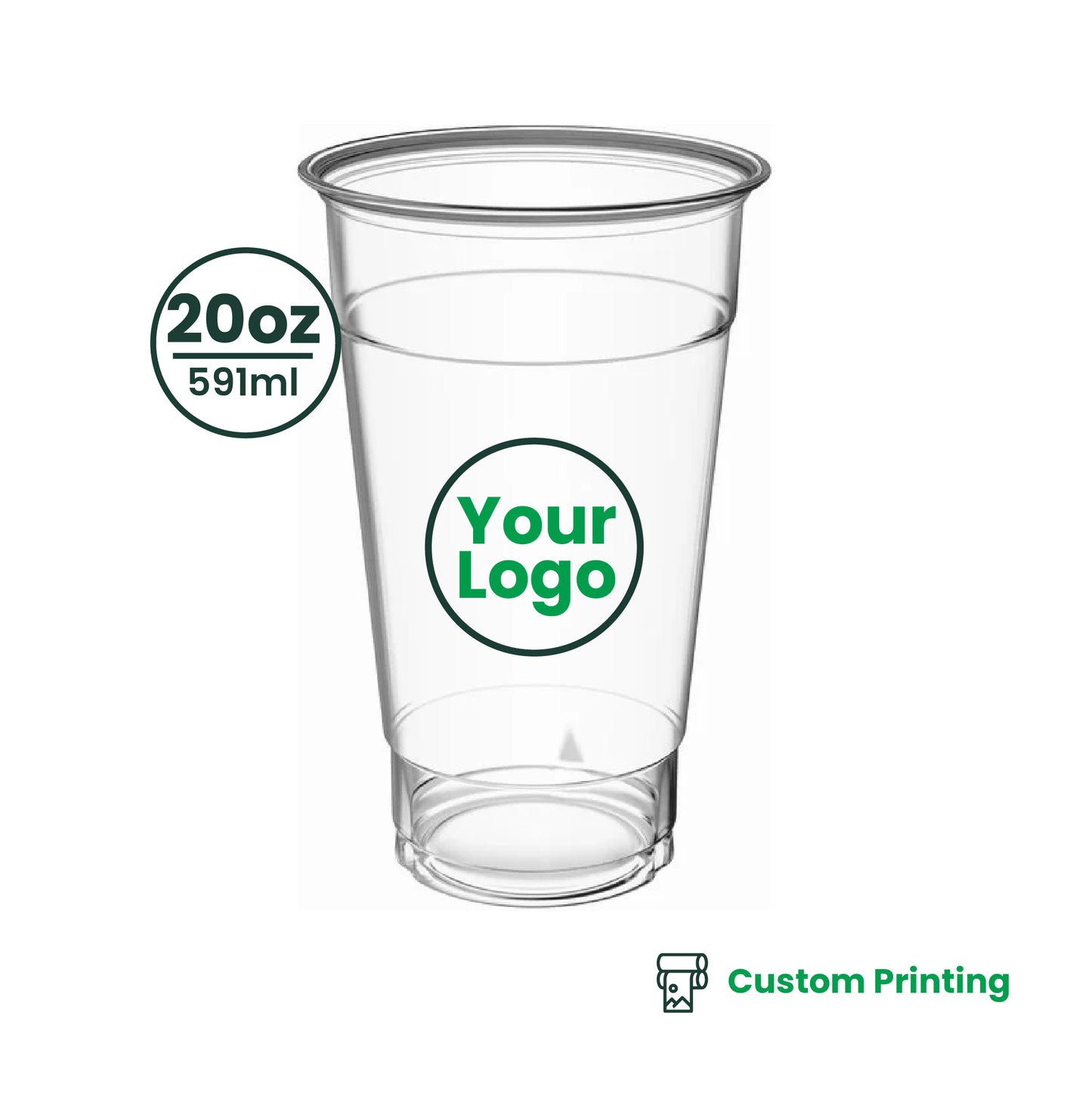 Custom Printing | PETE Plastic Cups | 98mm